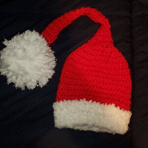 Babies Knitted Christmas Hat with Kitted Decorative Undies